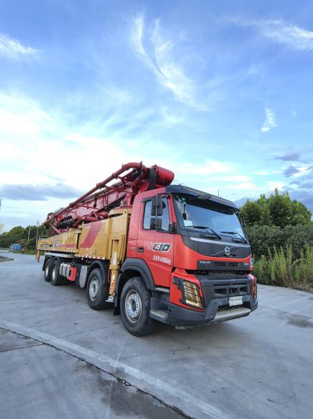 Sany 62 Metros 62M Bomba de Hormigón Camión con Chasis Volvo Bombas de Hormigón Usadas 2021