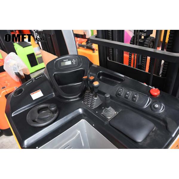 1500kg 1.5 Ton Small Electric Reach Forklift Truck for Easy and Comfortable Operation