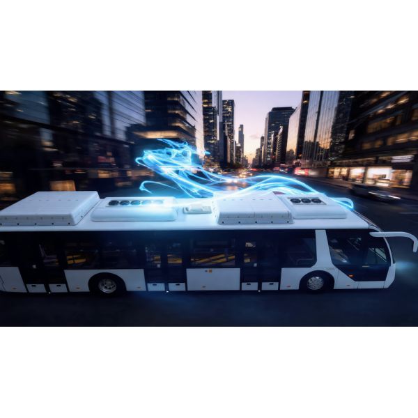 Roof Mounted R410A Electric Bus Air Conditioner with 28KW Cooling Capacity for Optimal Temperature Control