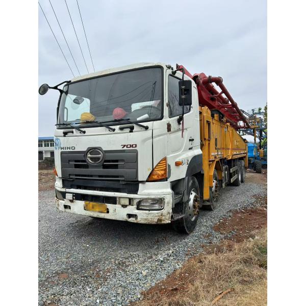 2012 Putzmeister Used Concrete Pump Truck 49m With HINO Chassis