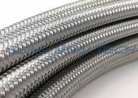 90MPA Sleeving trançado de aço inoxidável liso industrial 600V para a condução do cabo
