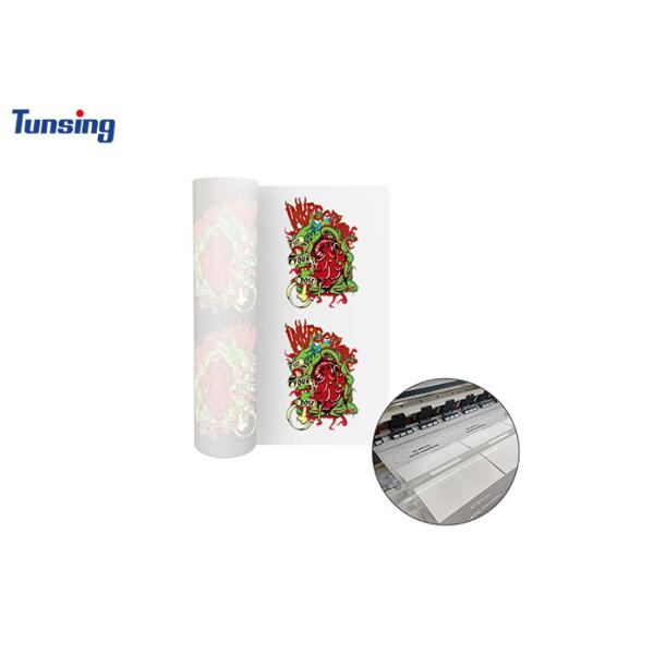 Hot Peel 30*100cm DTF Film Roll PET Film for All DTF Printers Like for Epson I3200 L1800 DX5 Printers