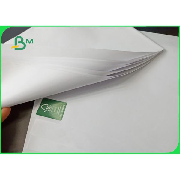 Good Printing Woodfree Paper Uncoated GSM 53 - 80 For Book Printing