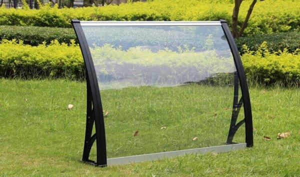 Solid PC Polycarbonate Garden Canopy Customized Color Resisting High Temperature
