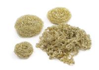 o cobre liso de limpeza de aço inoxidável do agregado familiar da bola de 12mm chapeou