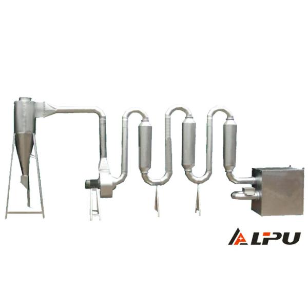 Rotary Speed 1-8 r/min Airflow Industrial Drying Equipment For Drying Bamboo Powder