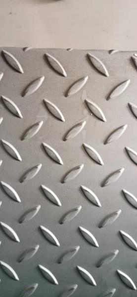 1000-6000mm 304 Mirror Finish Stainless Steel Sheet 3mm Ss Chequered Plate