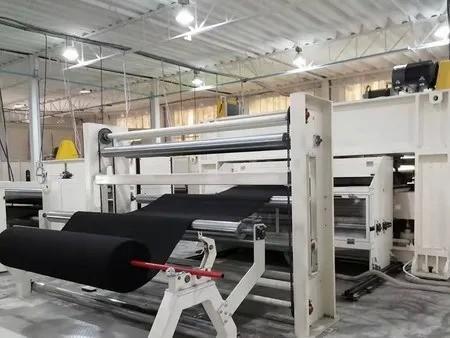 Accurate  100gsm - 1500gsm Needle Punching Machine Automotive Interior Felt Production Line