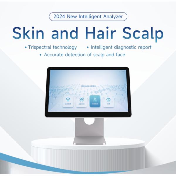 New Intelligent Skin And Hair Scalp Analysis Machine