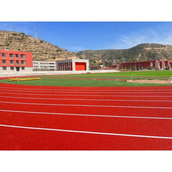 Сертифицированная IAAF 13 мм беговая трасса для школьных спортивных стадионов