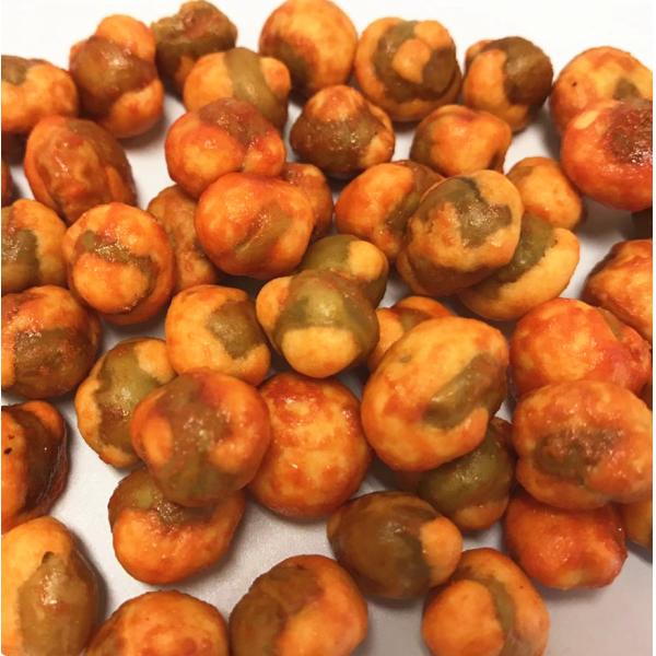 Низко- жирное полное питание зажарило покрытые зеленые горохи Sriracha/закуски зеленых горохов морской водоросли/Wasabi первоначальные