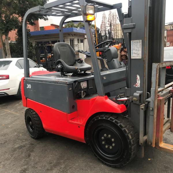 Eco-Friendly 3T Used NICHIYU Electric Counterbalance Forklift for Narrow Aisles