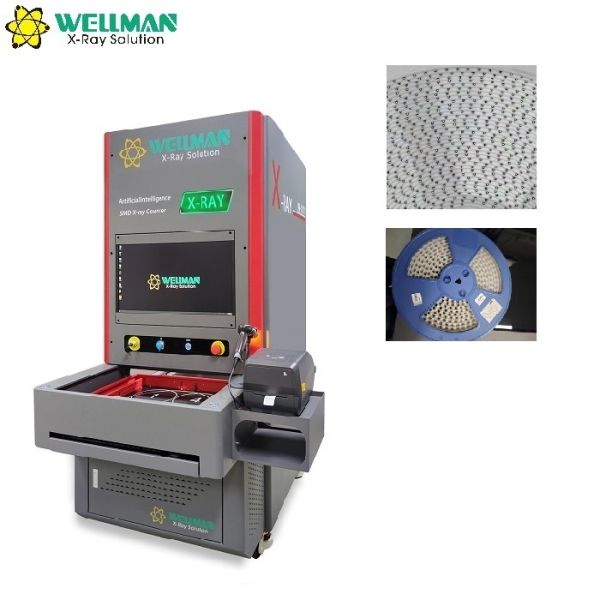 SMT Component X Ray Counter Cloud Algorithm Updates 17 Inch Reel Compatibility