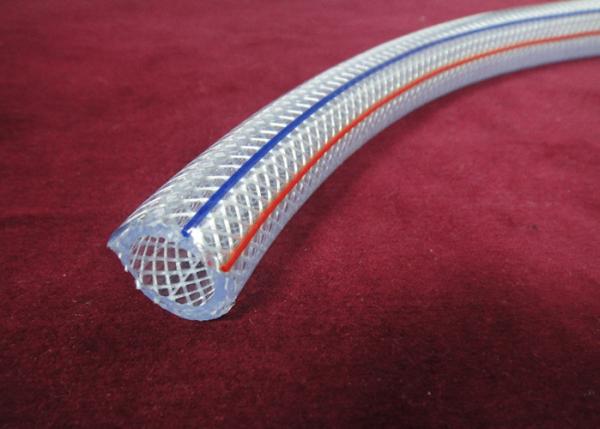 Non Toxic PVC Braided Hose Food Grade PVC Tubing For Milk Beer Drinking Water
