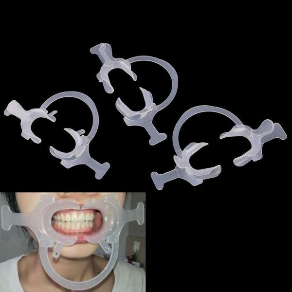 GB15979-2002 Approved Dental Oral Cheek Retractor Intraoral Opener for Teeth Whitening Materials Large and Small Size