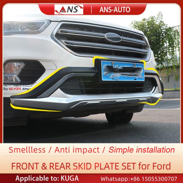 Aging Resistant Car Bumper Guard , Anti Impact Ford Kuga Bumper Guard