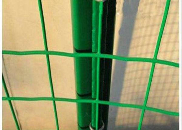 Low Carbon Powder Coated Steel Wire Fencing 2-6.0mm Dia With Euro Style
