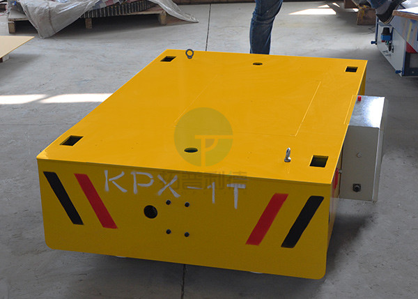 8 Ton Factory AGV Battery Industrial Transfer Trolley With Motorized Supports