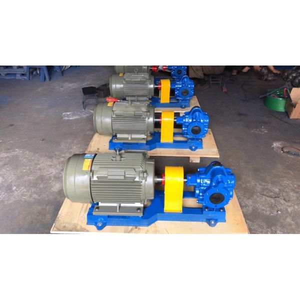 Pressure 0.6-1.45MPa  gear oil  pump designed for flow rate 18.8-960lmin in various industries