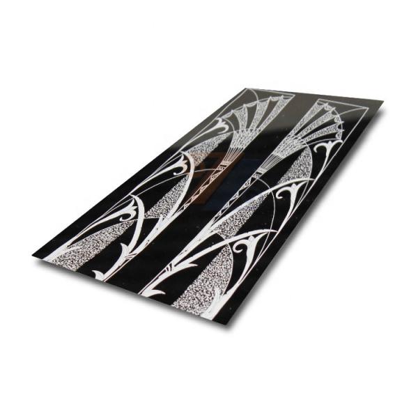 304 Etched Metal Elevator Stainless Steel Sheet Door Corrosion Resistant