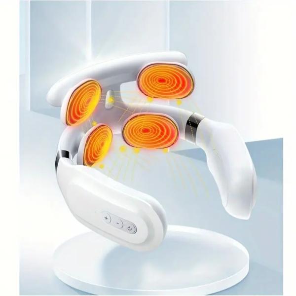 5KG Customized Home Travel Neck Protector Massager with Intelligent Heating and Pulse