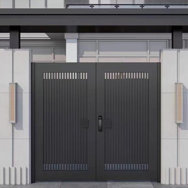 Modern External Sliding Doors For Chinese Square Powder Coated Aluminum Doors