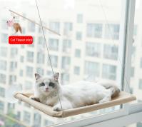 Coton 100% Cat Window Hammock Space Saving avec la tasse d'aspiration