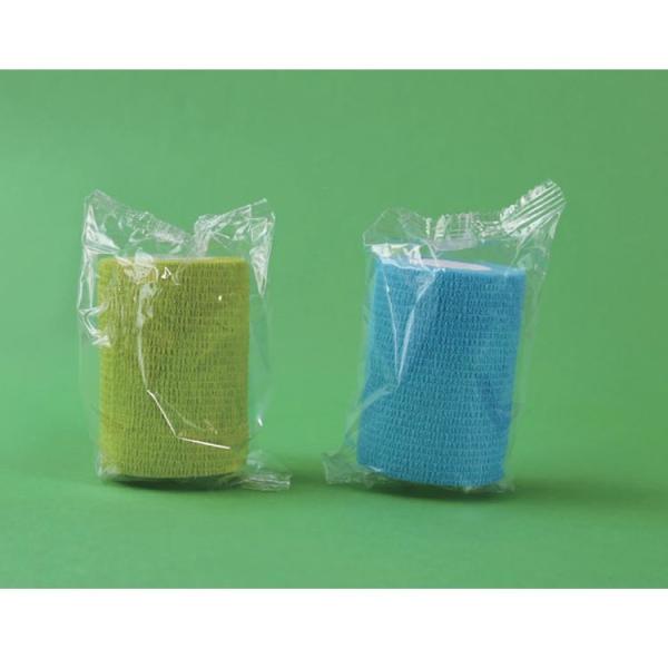 CE Cotton Self adhesive Bandage Wrap Medical Elastic Cohesive bandage for Sports, Hand & Leg Guard