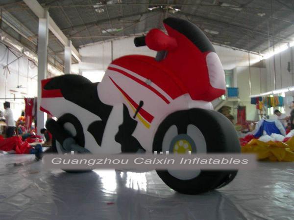 Inflatable advertising promotion motor bike for sale