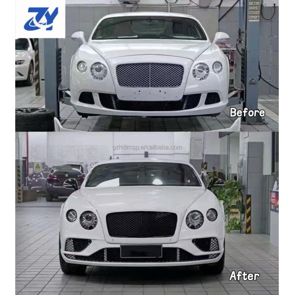 High Quality Car Parts for Bentley 2012-2015 Continental Gt Upgrade 2016-2018 Body Kit Bumpers, Grilles, Fenders