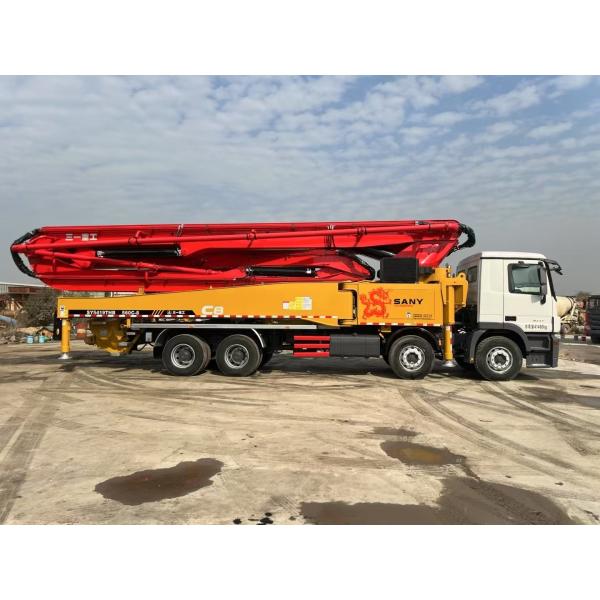 Used 56m Concrete Pump Truck with Complete Remanufacturing Procedures