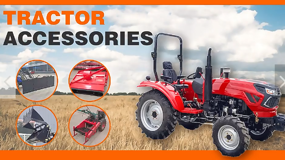 YUNNEI Engine Used Massey Ferguson EPA Tractors Suitable for Various Attachments
