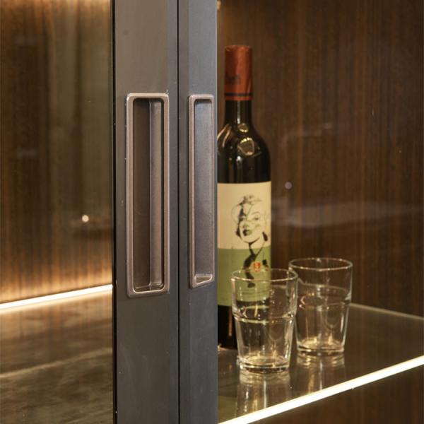 Modern Fashion Particle Board MDF Door Modern Modular Kitchen Cabinets