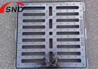 Grille de couloir en fer forgé carré antidérapant pour le passage sûr des piétons et des véhicules