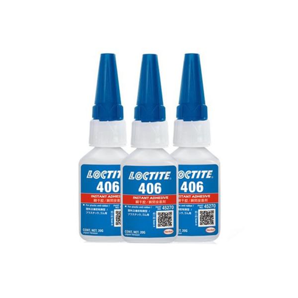 Cyanoacrylate Loctite Adhesive 406 Rapid Fix for​ Plastic Rubber