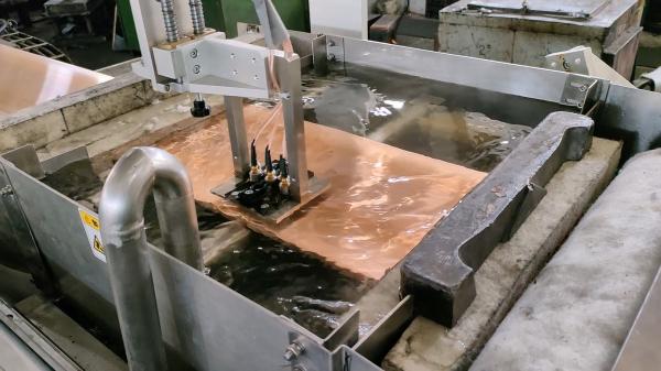 Copper Billet Flaw Detector In-line Automated Immersion Ultrasonic Inspection under $100000