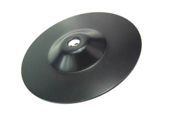 Arruelas côncavas especiais do aço carbono preto que carimbam para a pintura posta fã