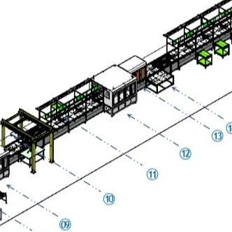 Шесть оси робот литий батарейный пакет Машины сборки Lifepo4 оборудование сборки батарейных ячеек