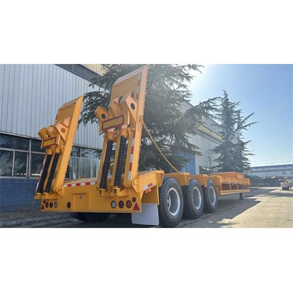 3 оси 80 тонн низкополосной полуприцеп для продажи на Мадагаскаре