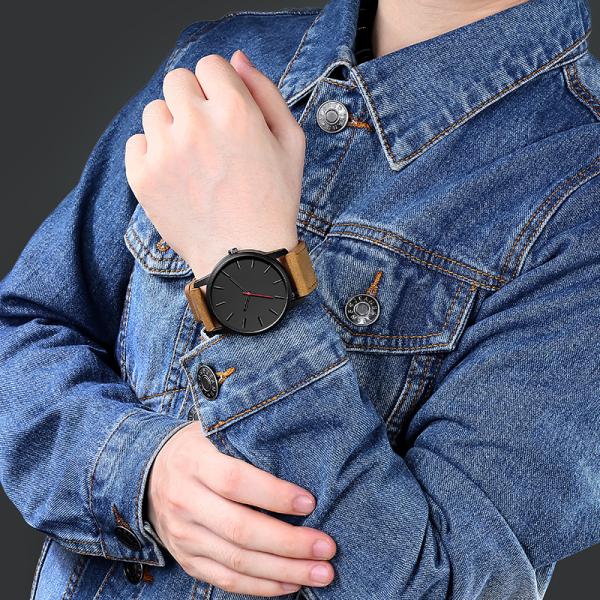 Men's  brand name logo custom printed watches OEM ODM wrist watch