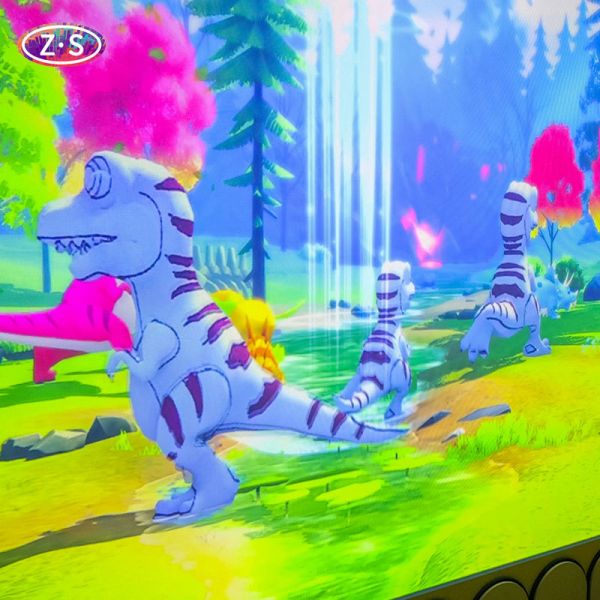 Flexible Equipment Drawing Alive Interactive Wall Games MultiChannel Fusion Technology 