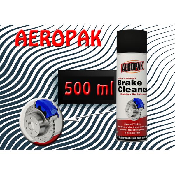 AEROPAK Car Care Products Brake Cleaner Spray For Removing Fluid Grease
