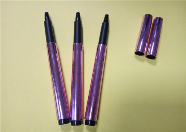 Slim Shape Plastic Empty Eyeliner Tube , Waterproof Eyeliner Pen 132.2mm Length