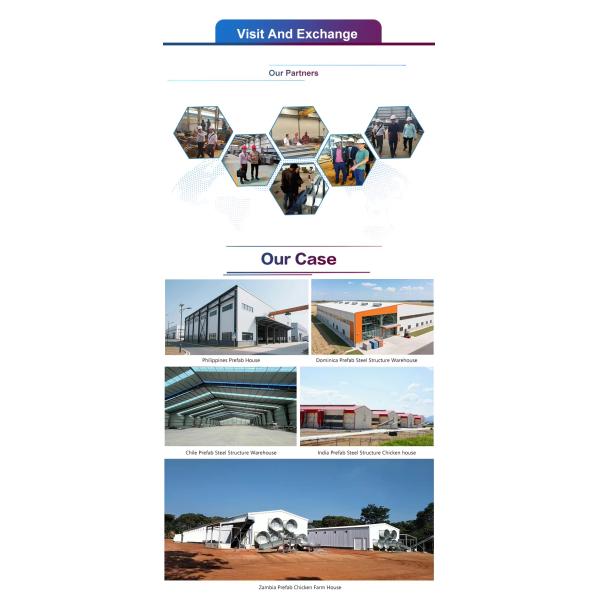 Earthquake Resistance Steel Structure Workshop 1200m2 With Large Span Design