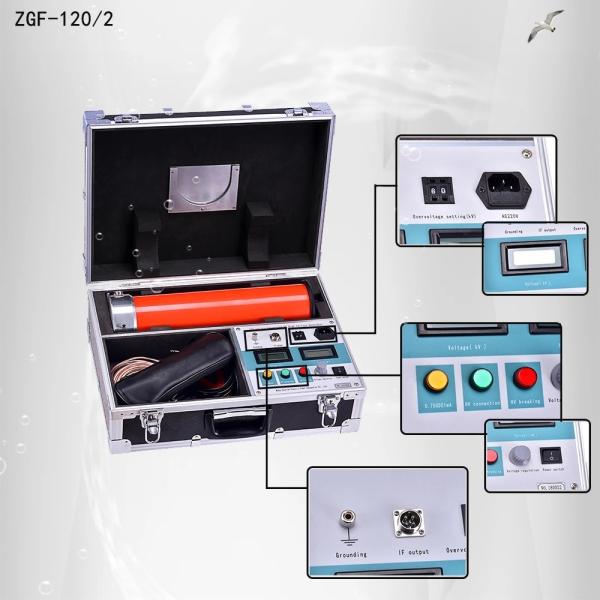 Conjunto de teste de Hipot DC 60kV Dc High Pot Tester Gerador de alta tensão de corrente contínua