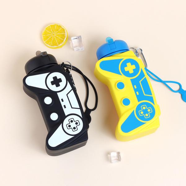 Non-slip Silicone Collapsible Water Bottle Pop Its For Toddlers And Outdoor Activities