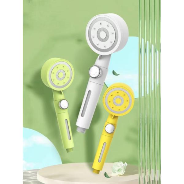 High Pressure Water Saving Handheld Shower Head with ABS Plastic and Massage Feature2