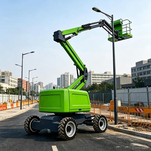 Telandor Diesel Boom Lift Commercial Forestry And Wildfire Defense Vehicle