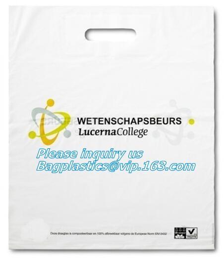 ok compost home certified custom wholesale PLA based biodegradable compostable vegetable fruit plastic produce bag on