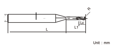 Deep Groove Ball Nose Router Cutter 4 Flute High Efficiency Long Ball Nose End Mill